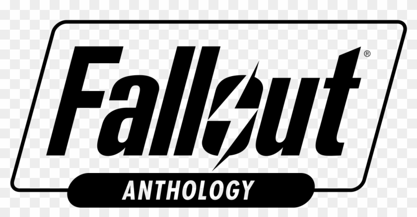 Fallout Anthology Logo-black - Fallout 4 Clipart #1682845