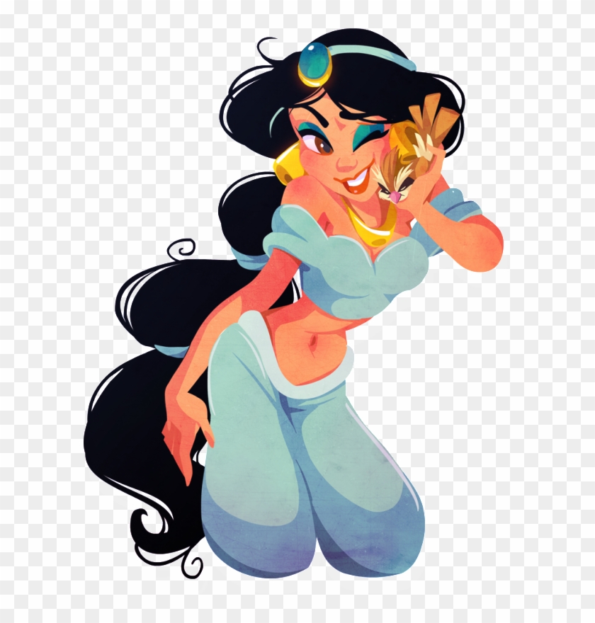 Jasmine And Pidgey Jasmineandpidgey - Disney Characters With Pokemon Clipart