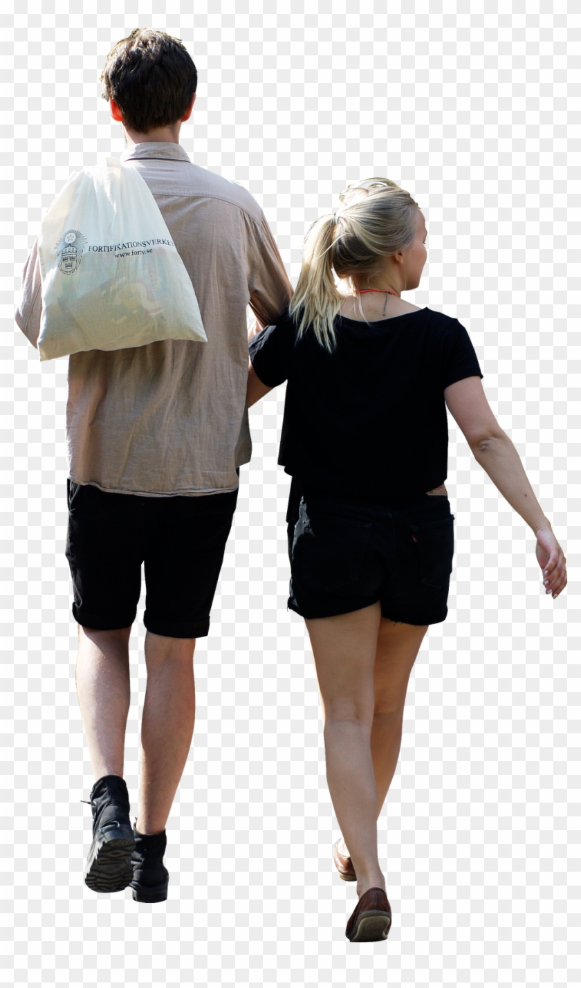 12 Cut Out People For Photoshop Images - People Walking Png Summer Clipart #1683832