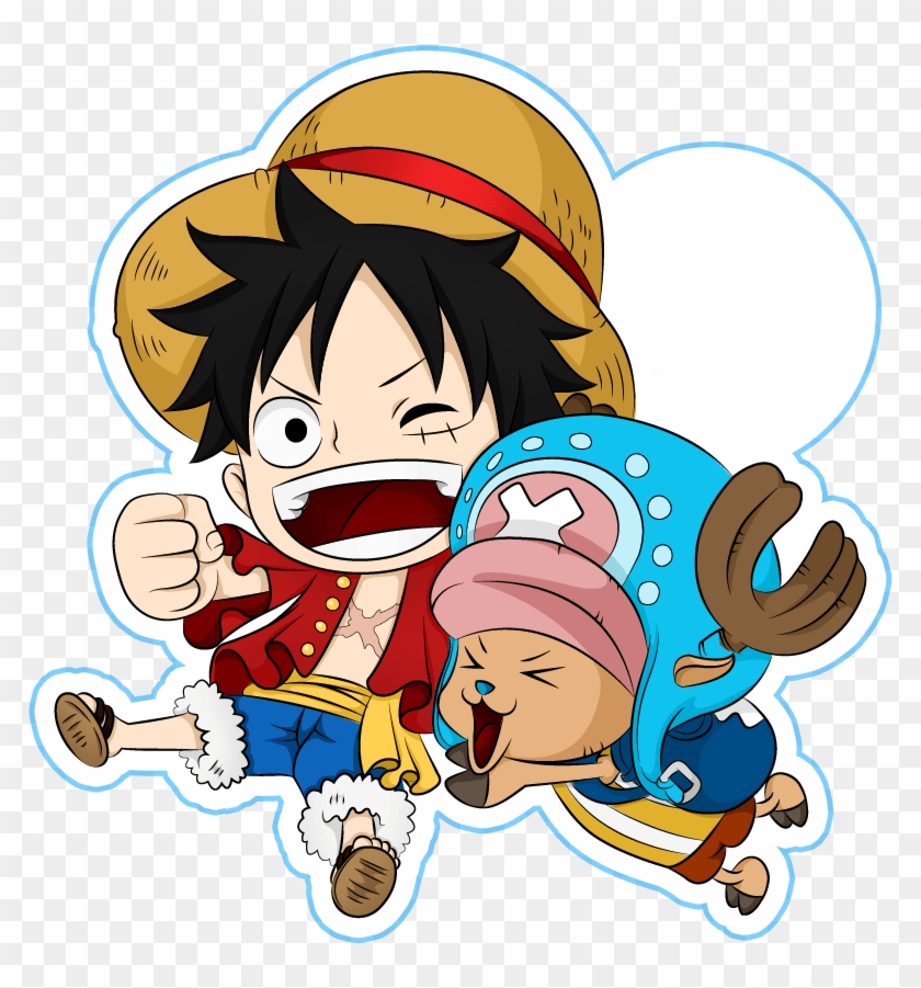 Luffy And Chopper One Piece , Png Download - Chopper And Luffy One Piece Clipart #1684079