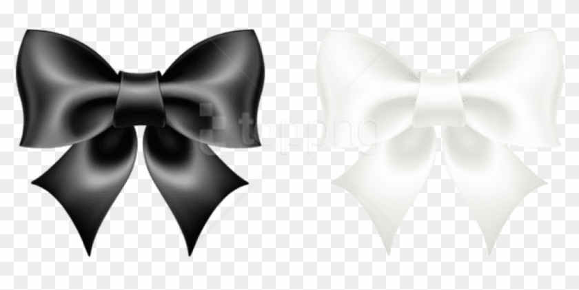 Free Png Download Black And White Bowpicture Clipart - Transparent Background Bow Png