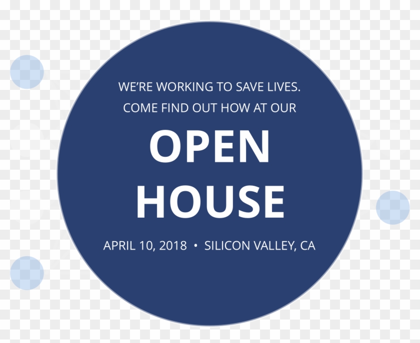 Open House Background Left3x - Circle Clipart