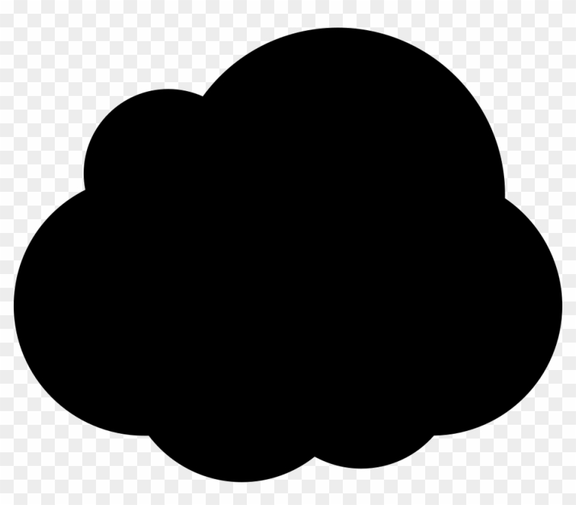 Dark Cloud Shape Comments - Transparent Images Of A Black Circle Clipart