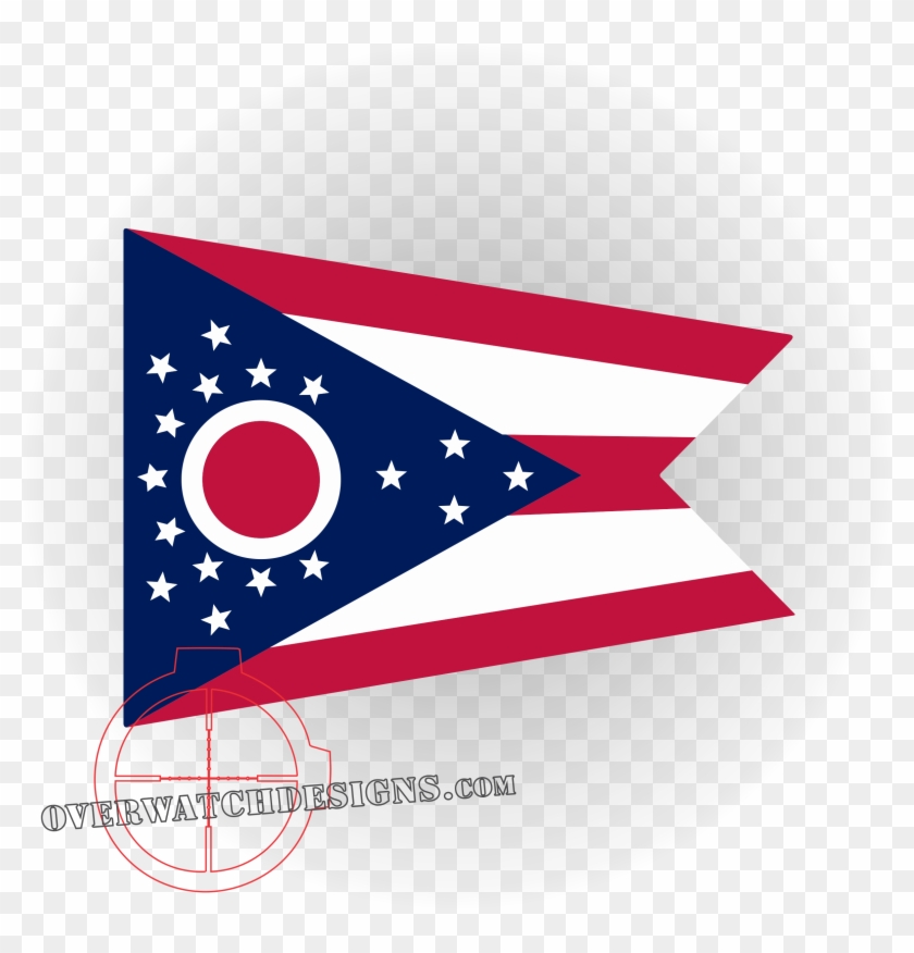 Ohio Flag - Printable Ohio State Flag Clipart #1684979