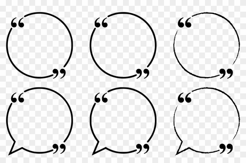 Download Png - Quote Balloon Png Clipart