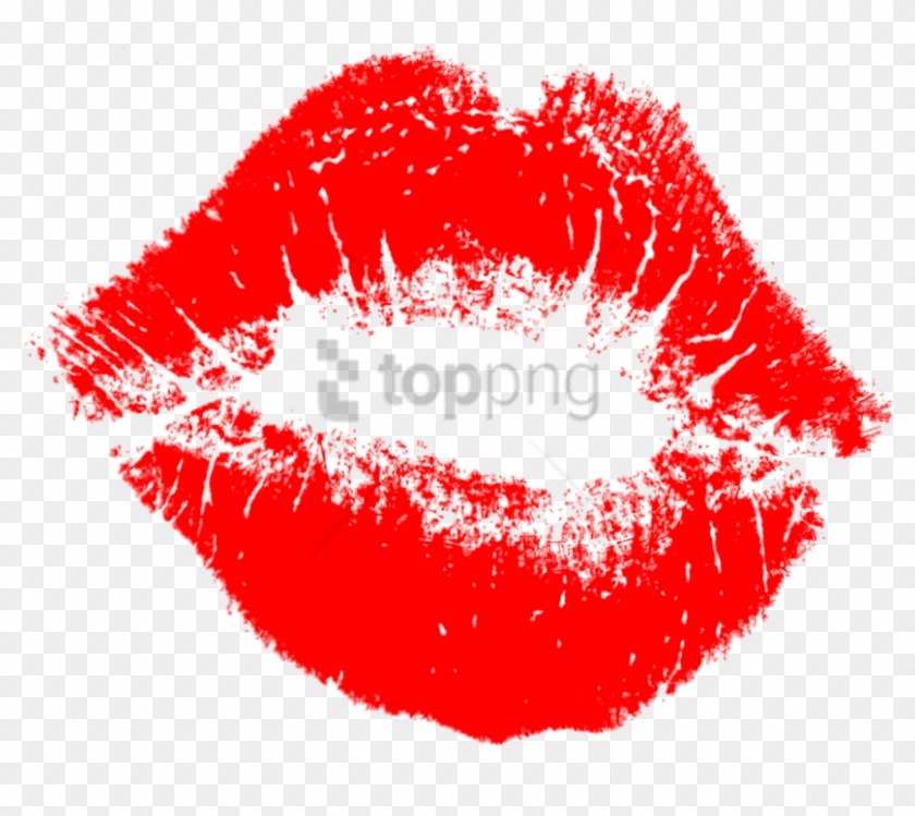 Free Png Download Lips Png Images Background Png Images - Red Lips Kiss Transparent Background Clipart #1685229