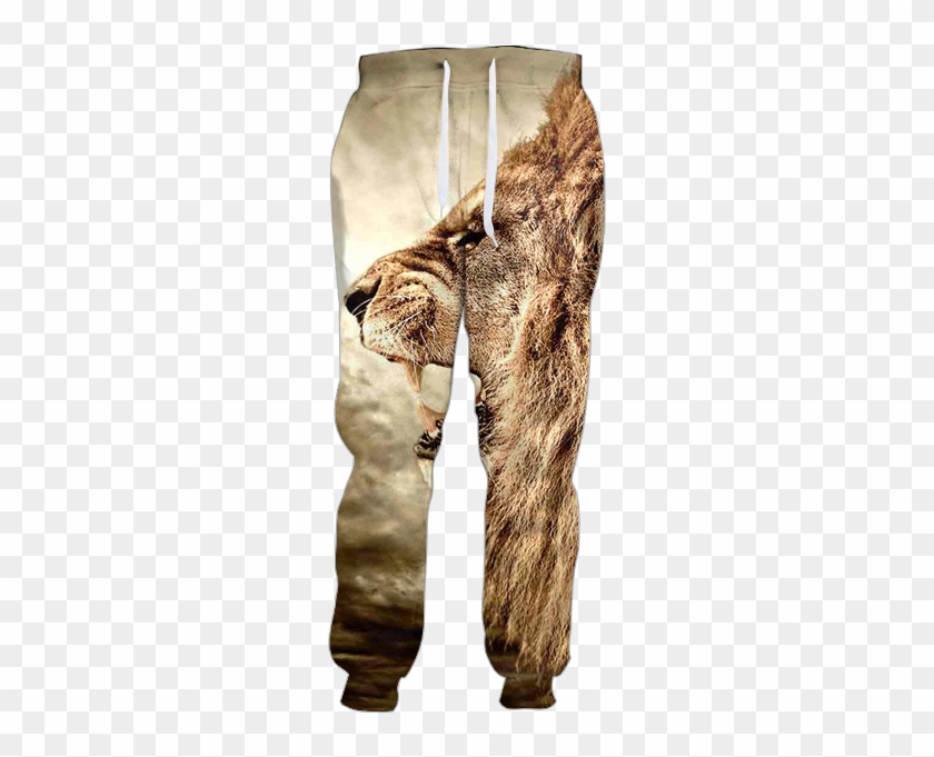 Lions Roar Joggers - Leggings Clipart