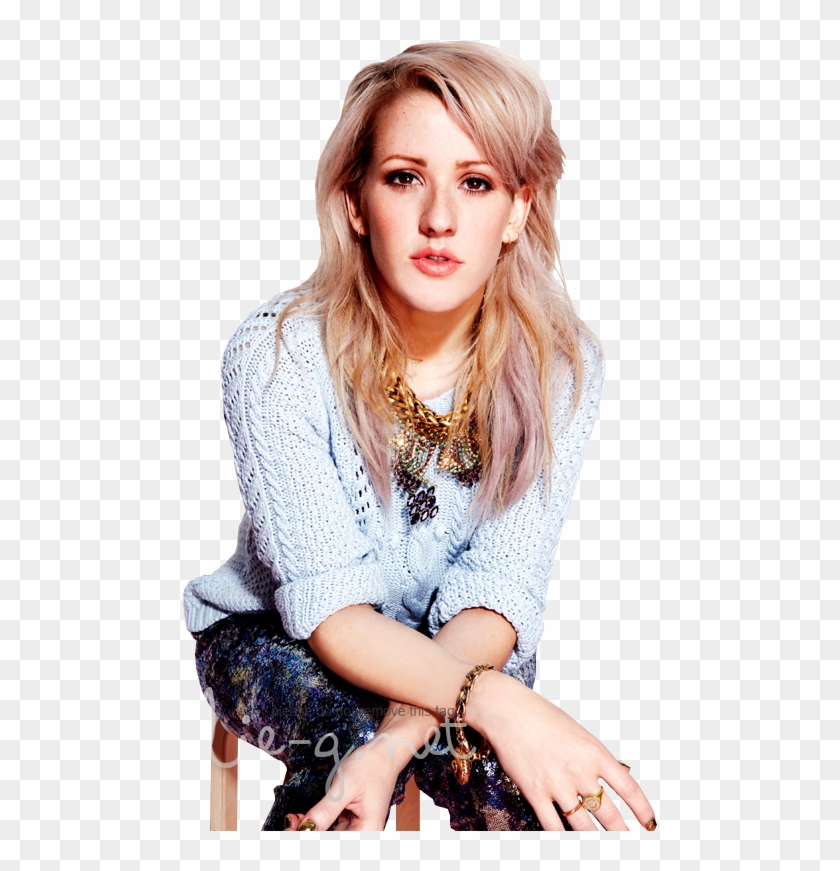 Ellie Goulding Png Image - Ellie Goulding Close To Me Lyrics Clipart #1685744