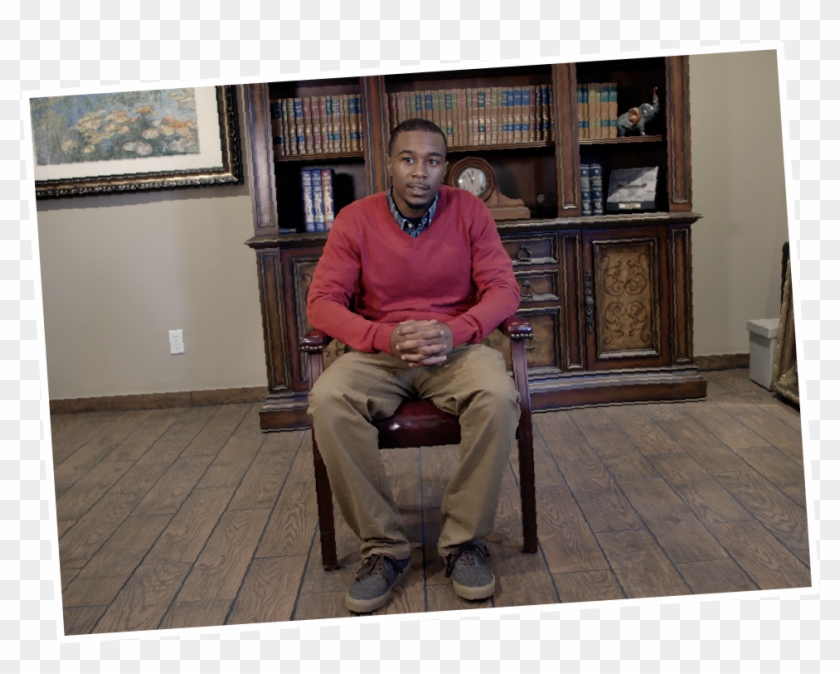 The Projectile Is Still Lodged In His Body, And He - Sitting Clipart #1686099