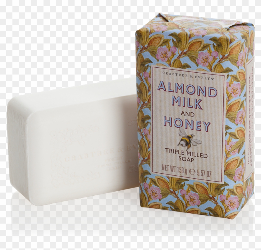 Almond, Milk, And Honey Triple Milled Soap - Box Clipart #1686229