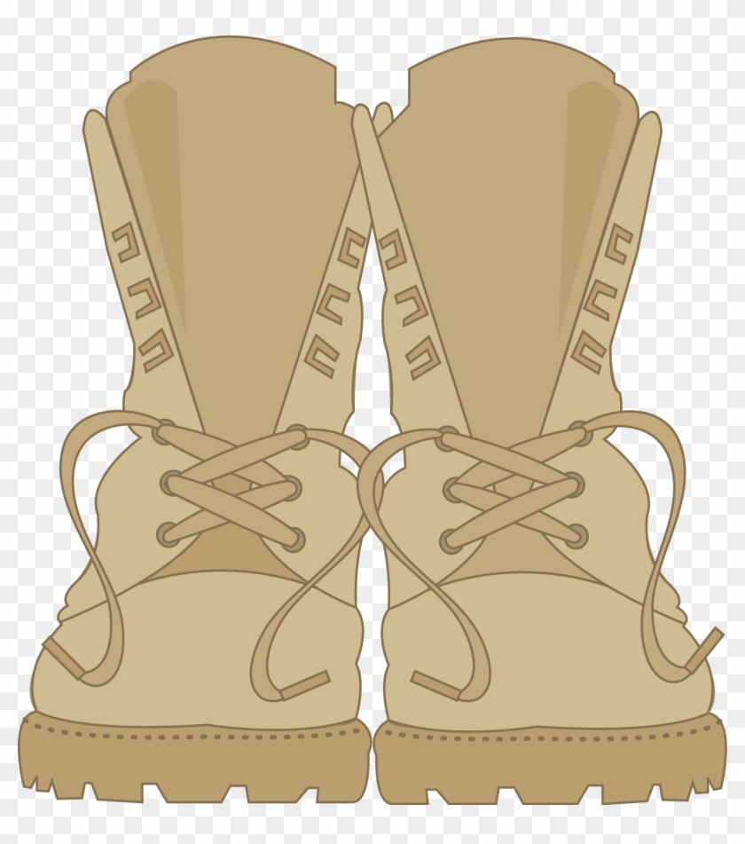 Photo By - Combat Boot Clip Art - Png Download #1686718