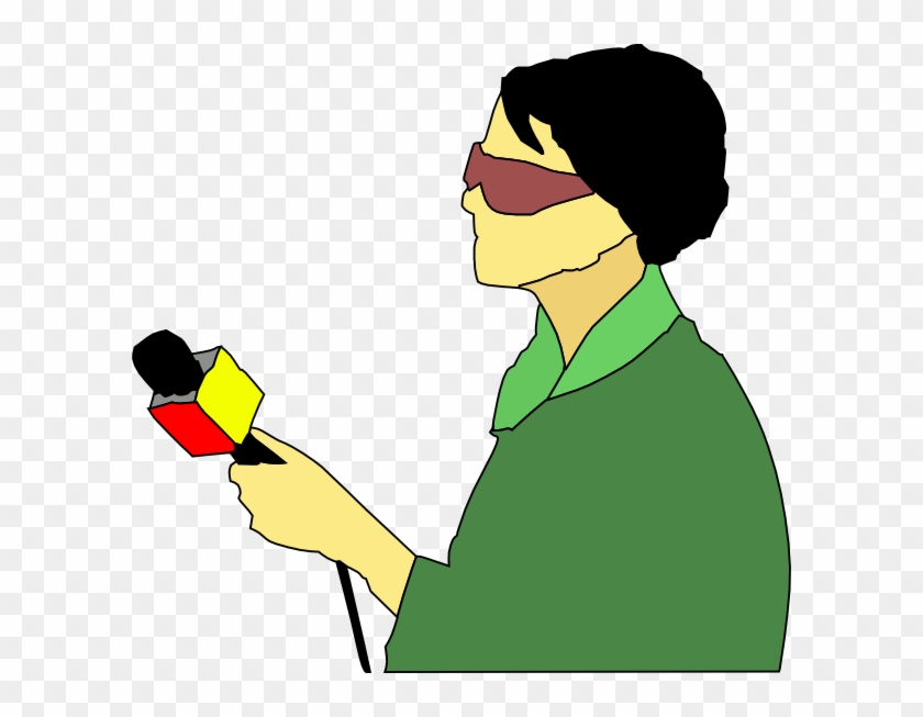 Clipart Transparent Download Reporter Interview Clipart - Reporter Clipart Png