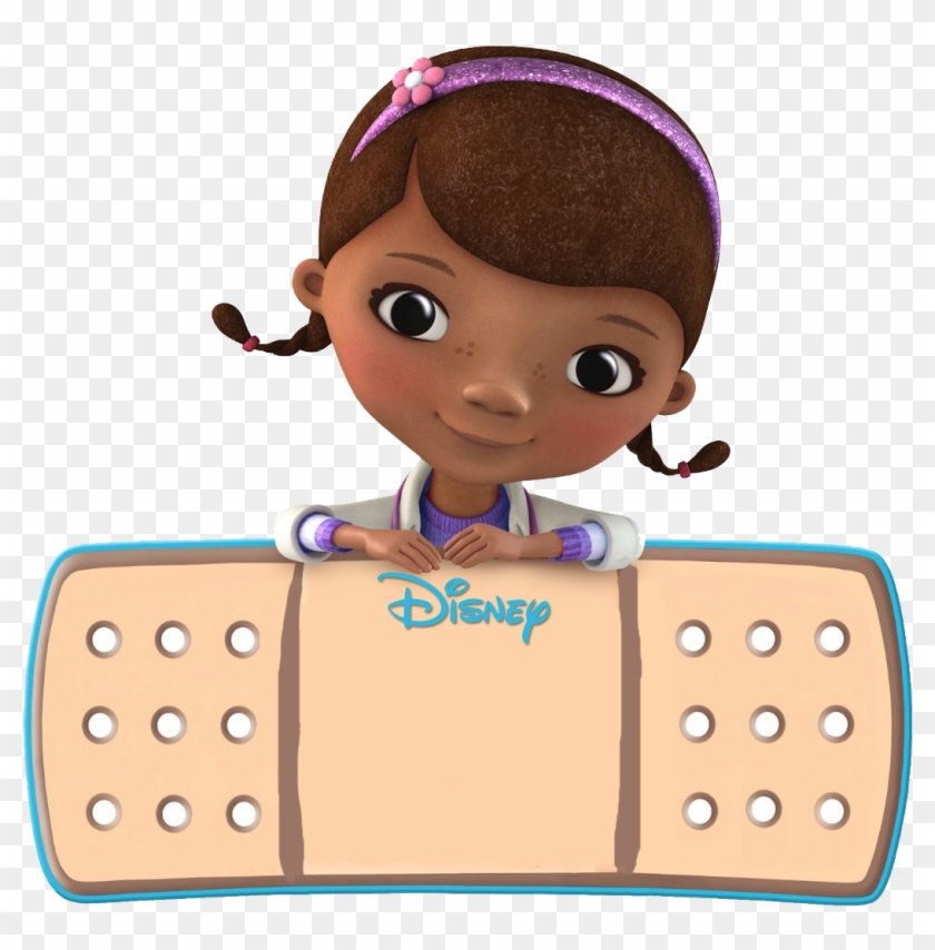 Doctora Juguete Logo By Dr - Doc Mcstuffins Band Aid Png Clipart