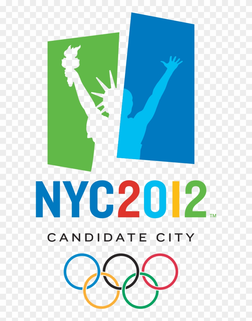 627px-new York City 2012 Olympic Bid Logo - Nyc 2012 Candidate City Clipart #1687224