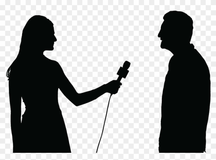 Job Interview Silhouette Clip Art Discount Sale 65bdd - Interview Silhouette Png Transparent Png