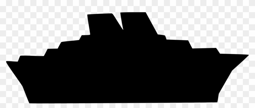 Computer Icons Data Download Typography Cruise Ship - Ship Cartoon Image Black Clipart