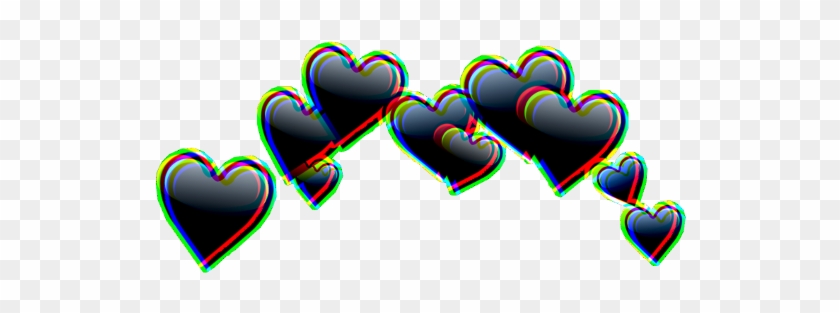 #glitch #heart #crowns #crown #heartcroen #heart #tumblr - Picsart Heart Crown Png Clipart