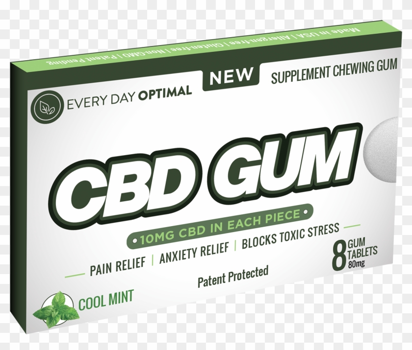 New Cbd Chewing Gum - Medicine Clipart #1688653