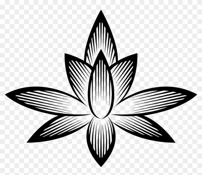 Flower Floral Design Petal Computer Icons Drawing - Flower Stylized Png Clipart #1689104