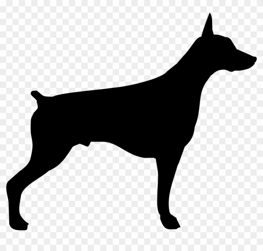 Face Png Transparent Images - Hound Dog Silhouette Vector Clipart