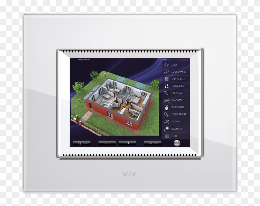 Tutto Sotto Controllo Con Il Touch Screen - House Clipart