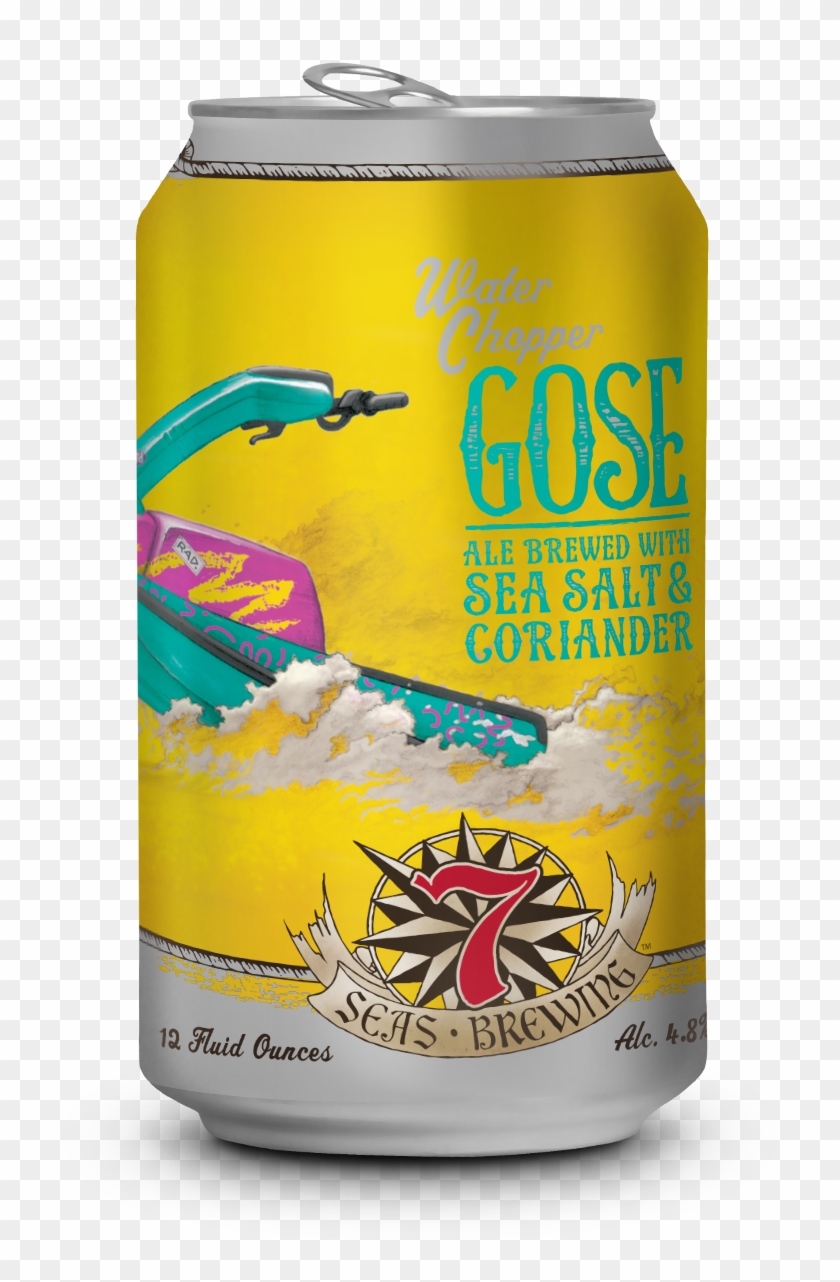 7 Seas Brewery's Gose Craft Beer Can Design - Sikhye Clipart #1690929