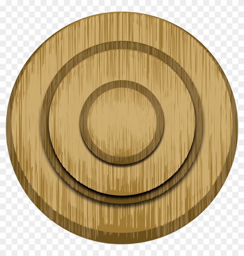 This Free Icons Png Design Of Wood Target Clipart #1691210