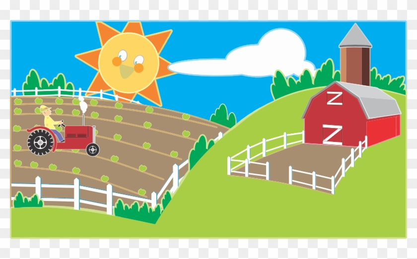 Medium Image - Clip Art Of Farm - Png Download #1691270