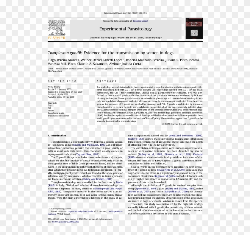 Evidence For The Transmission By Semen In Dogs - Inference Of Boiling Point Of Nitrobenzene Water Aniline Clipart #1691306
