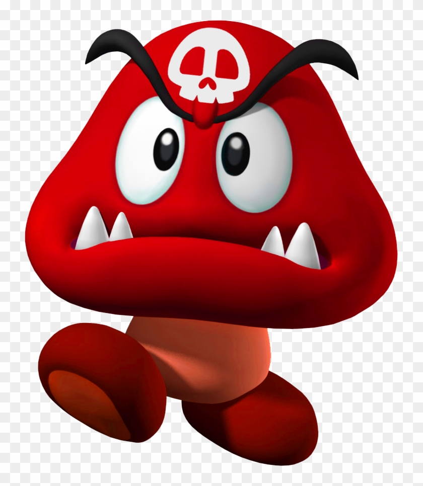 Dodgeball Clipart Transparent - Mario Goomba - Png Download #1691404