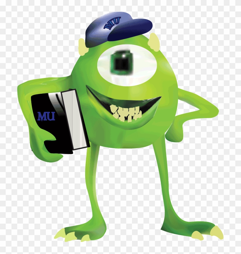 Mike Wazowski - Monsters Inc Vs University Clipart