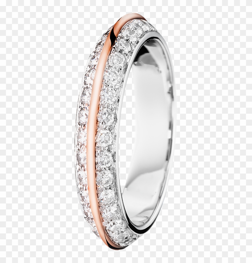 Silver Wedding Rings Png - Alliance Boucheron Or Rose Clipart