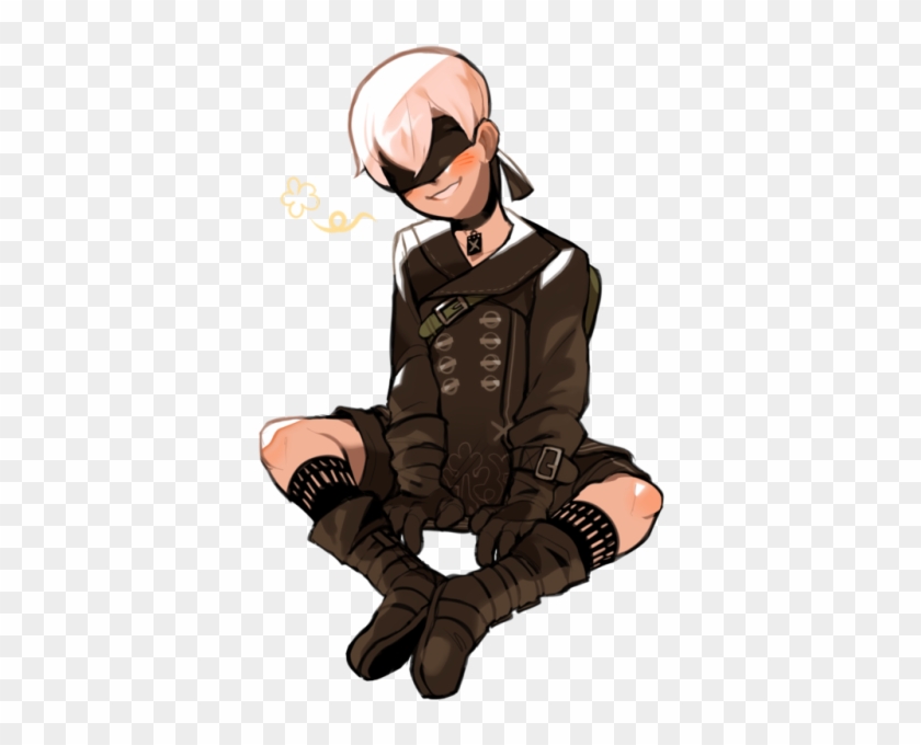 Nier Automata 9s Humanoid Yey - Cartoon Clipart