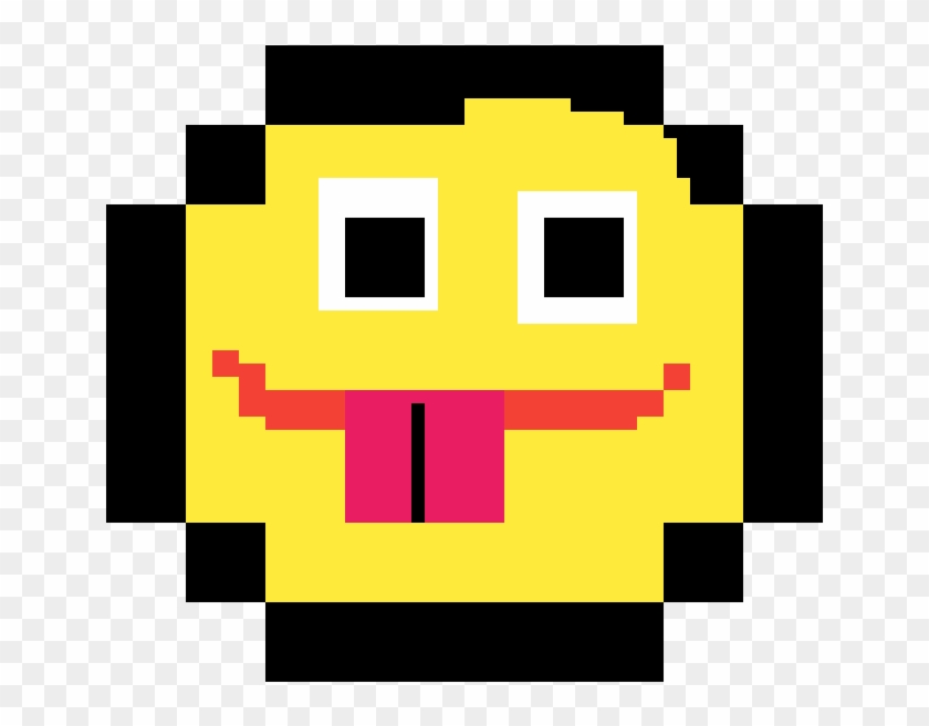 Pixel Art Location Pin , Png Download - Pixel Happy Face Clipart #1691757