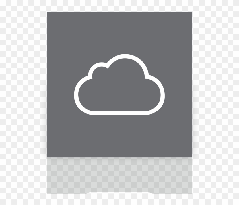 Icloud, Alt, Mirror Icon - Heart Clipart #1692623