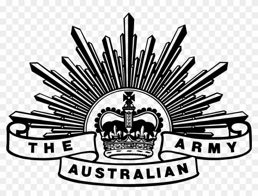 The Australian Army Logo Vector - Australian Army Rising Sun Badge Clipart #1692887
