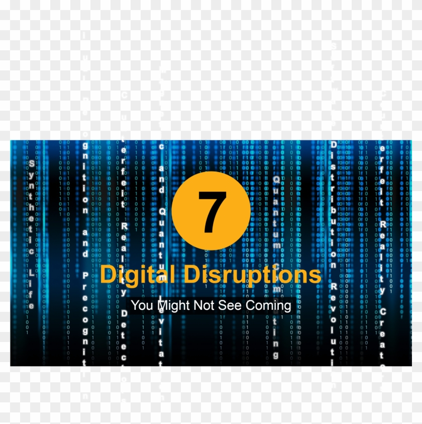 #gartnersym Join Me For 7 Disruptions You Might Not - Graphic Design Clipart #1693105