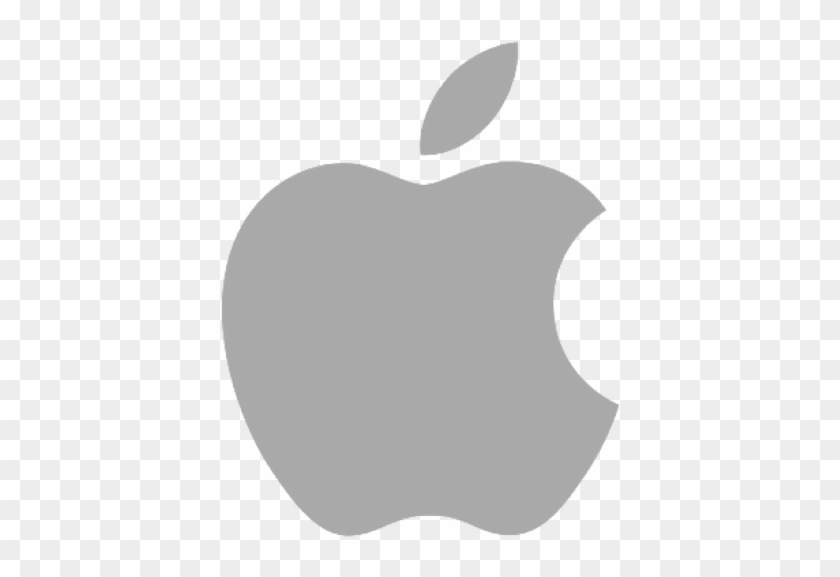 Apple Grey Logo Png Transparent - Transparent Apple Logo 2018 Clipart #1693230
