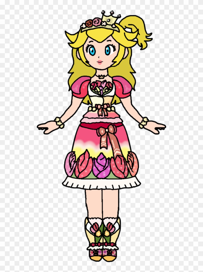Thumbelina Bouquet Coord By Katlime - Princess Peach Kat Lime Clipart