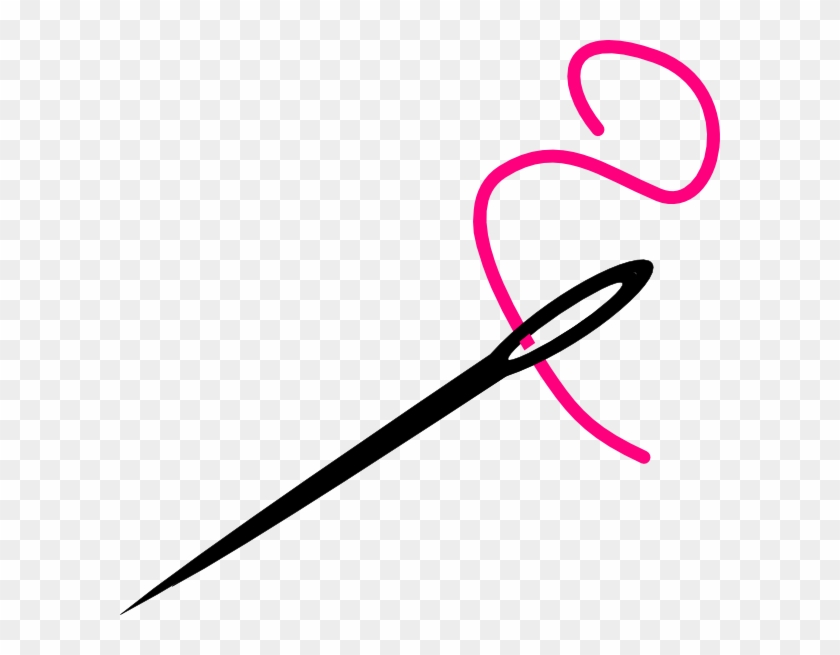 Needle And Thread Silhouette At Getdrawings - Need And Thread Clip Art - Png Download #1693900