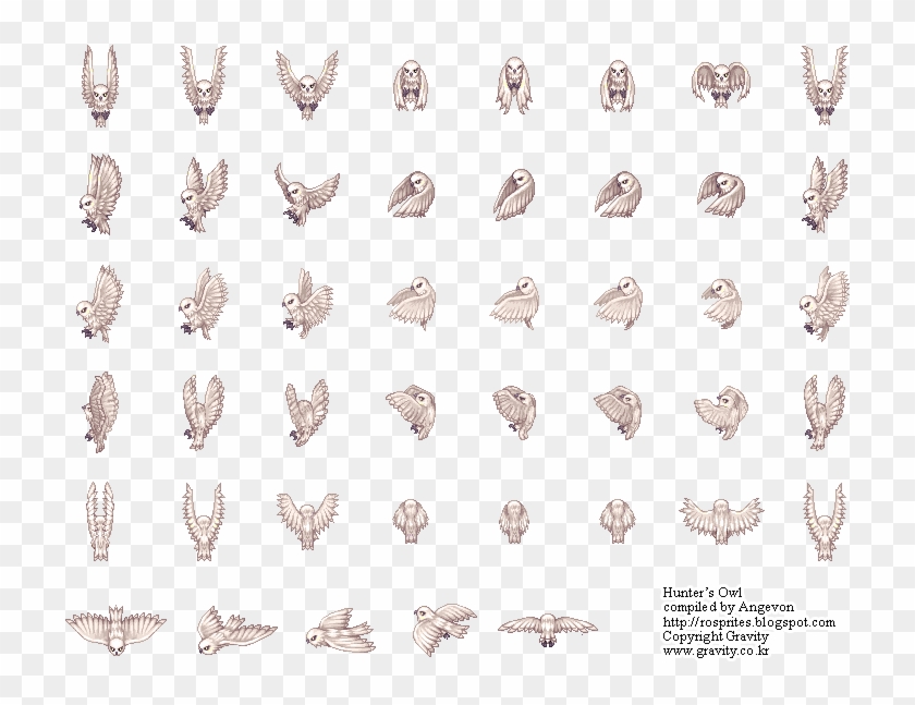 Carts Effects - Owl Sprites Clipart