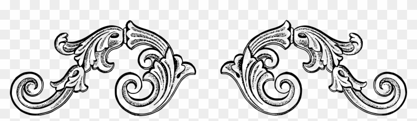 More Royalty Free Vintage Flourish Art Images - Flourish Vintage Png Clipart #1694148