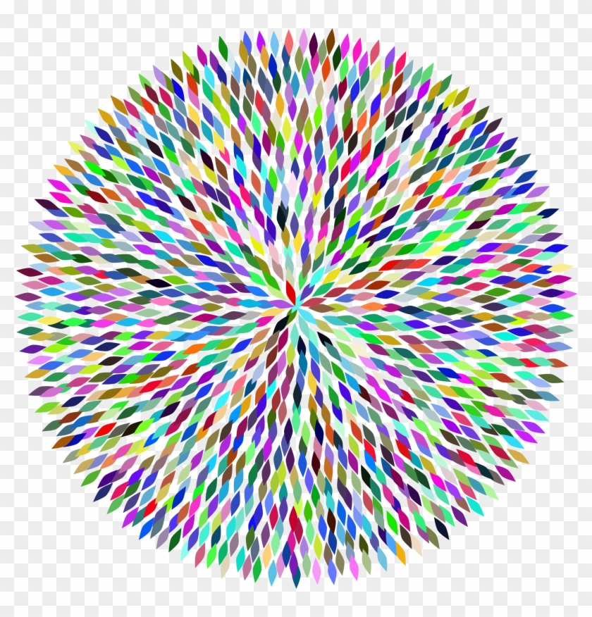 This Free Icons Png Design Of Prismatic Abstract Flower Clipart