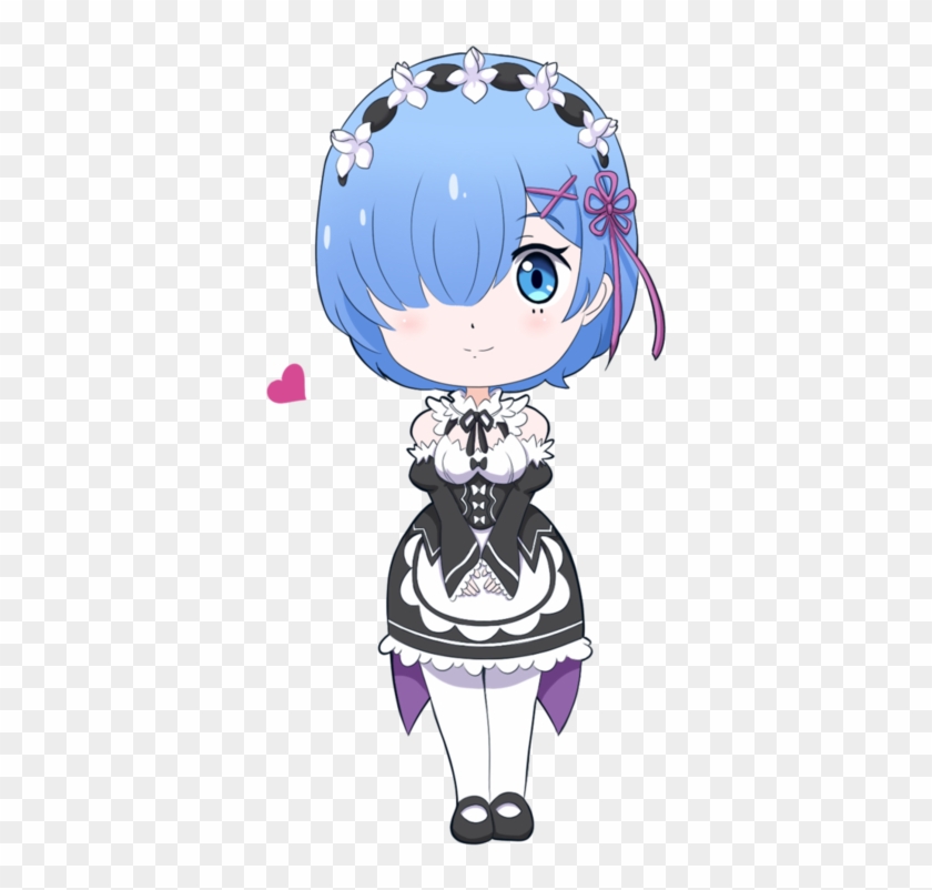 Thumb Image - Rem Re Zero Chibi Clipart