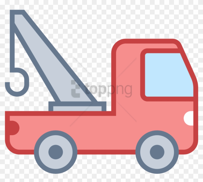 Free Png Tow Truck Icon - Red Tow Truck Icon Clipart #1696151