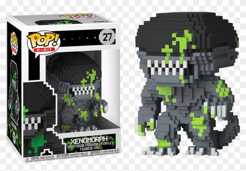 Funko Pop Vinyl - Alien 8 Bit Pop Clipart