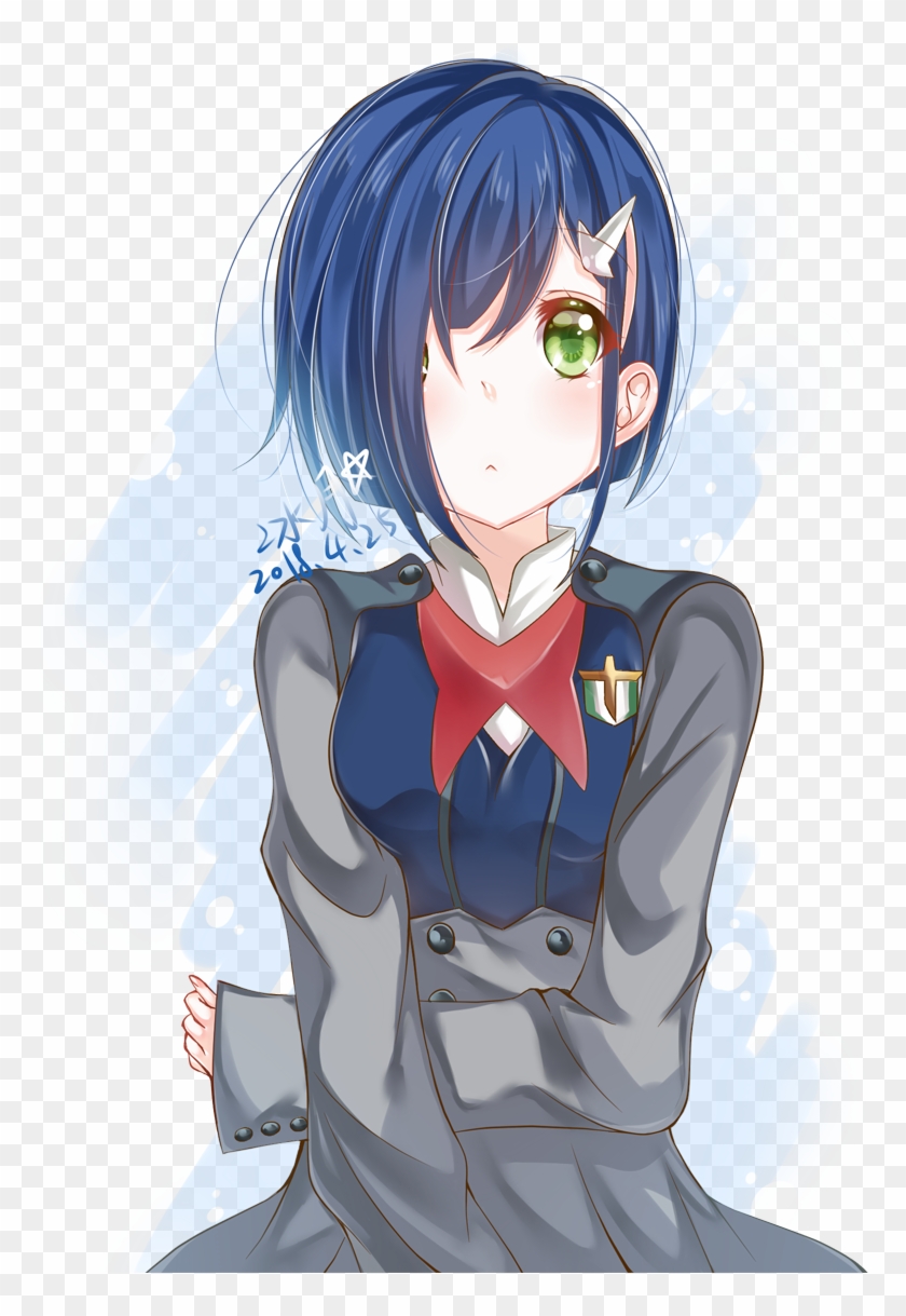 Darling In The Franxx - Darling In The Franxx Ichigo Transparent Background Clipart