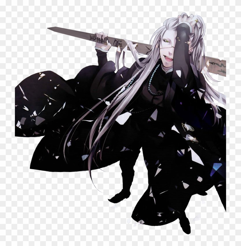 “wanted This Particular Image Of Undertaker To Be Transparent - Undertaker Black Butler Render Clipart #1697281