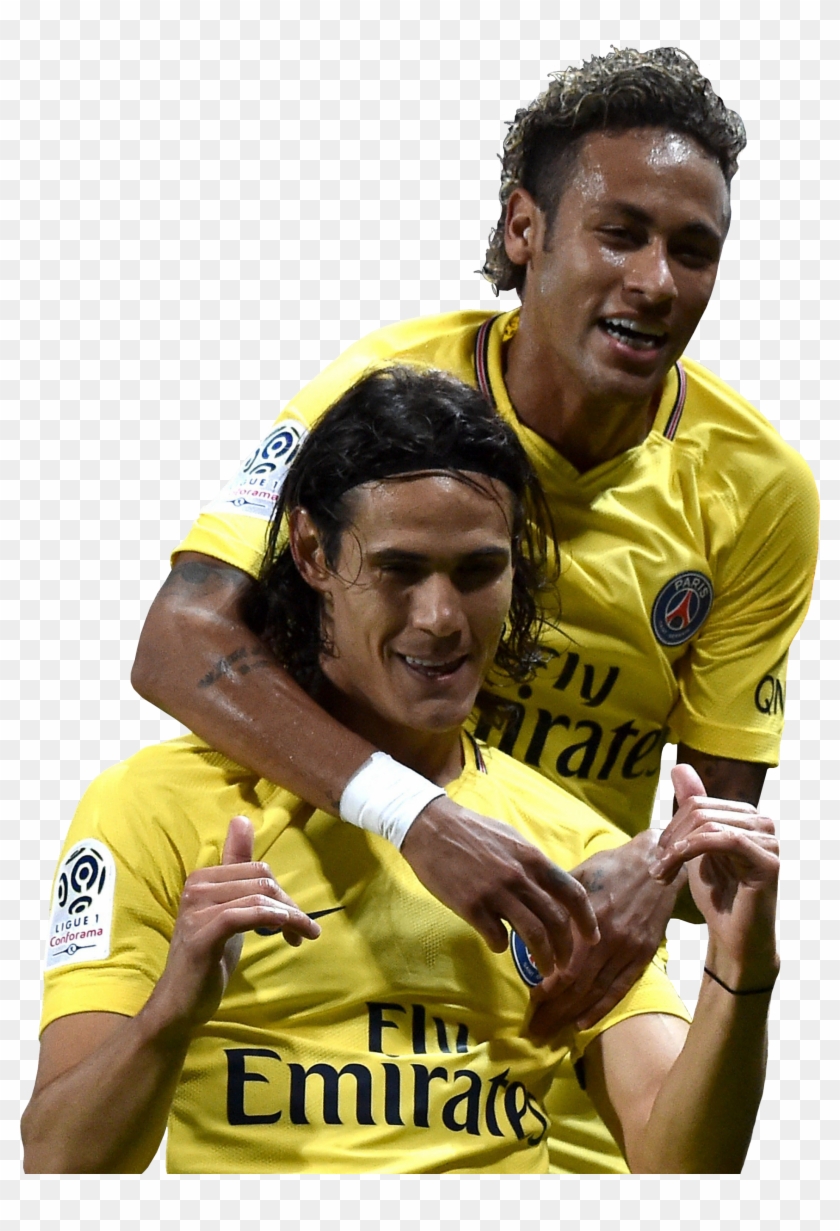 Edinson Cavani & Neymar Render - Edinson Cavani Clipart