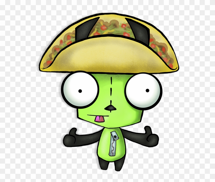 Who's Got Two Thumbs And Loves Tacos By Gorilla-ink - Taco Clipart #1697430